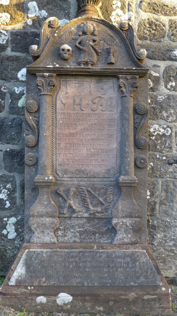 TOK Gravestone Ext N Wall Comp