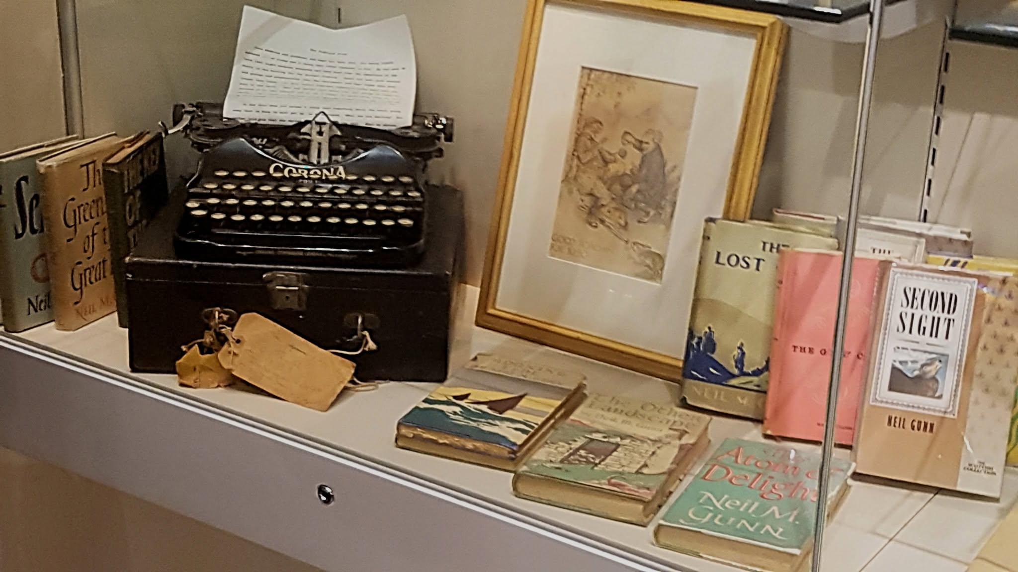 Neil Gunn Typewritier Display 2026