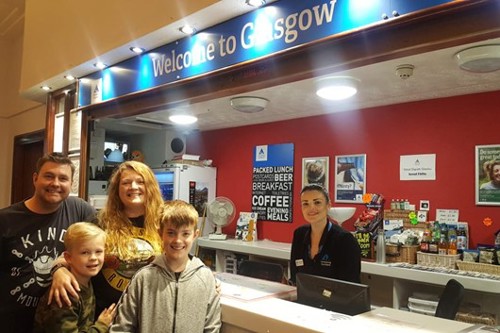 Braw Buildings family enjoying Glasgow's Doors Open Days