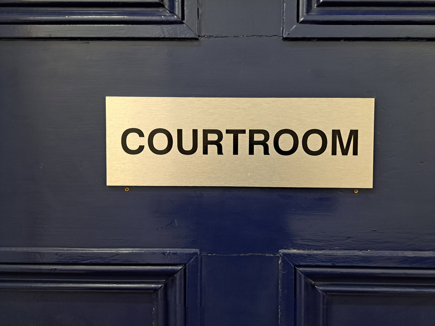 Court Room Door