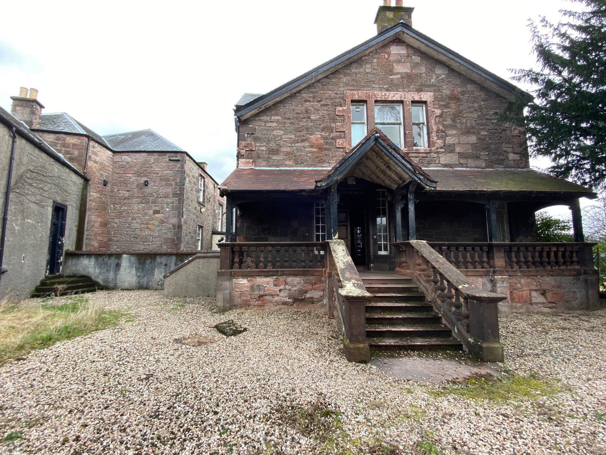 Second Back Building Front View