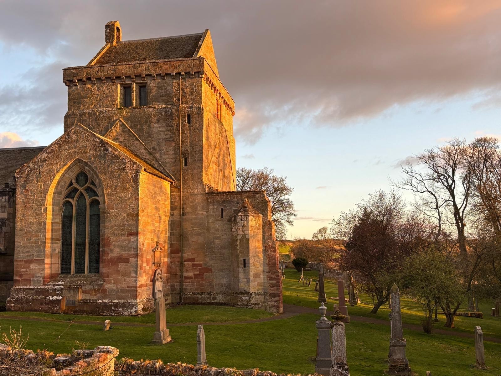 Crichton Church Side View