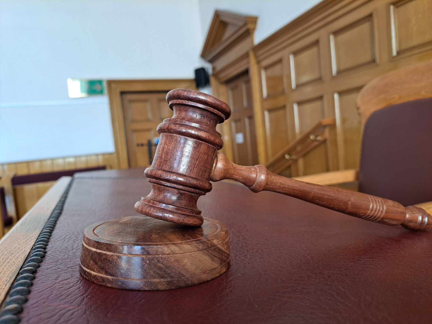 Court Room Image 3 Gavel
