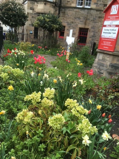 St Michael & All Saints Garden Faith Sutherland