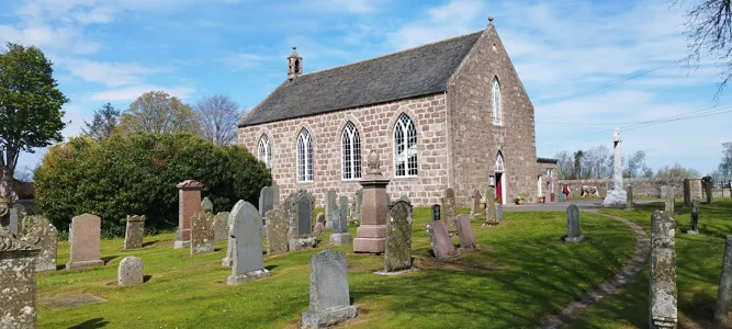 Picture of Bennachie Parish Church at Chapel of Garioch and Blairdaff