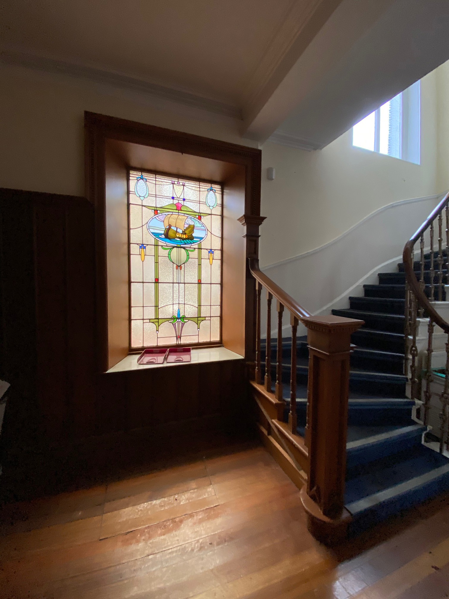 Harvey House Stained Glass Window