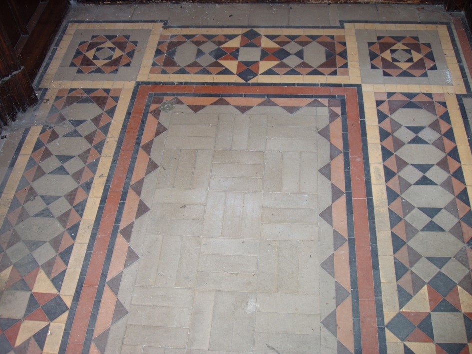 Harvey Huse Tiled Floor