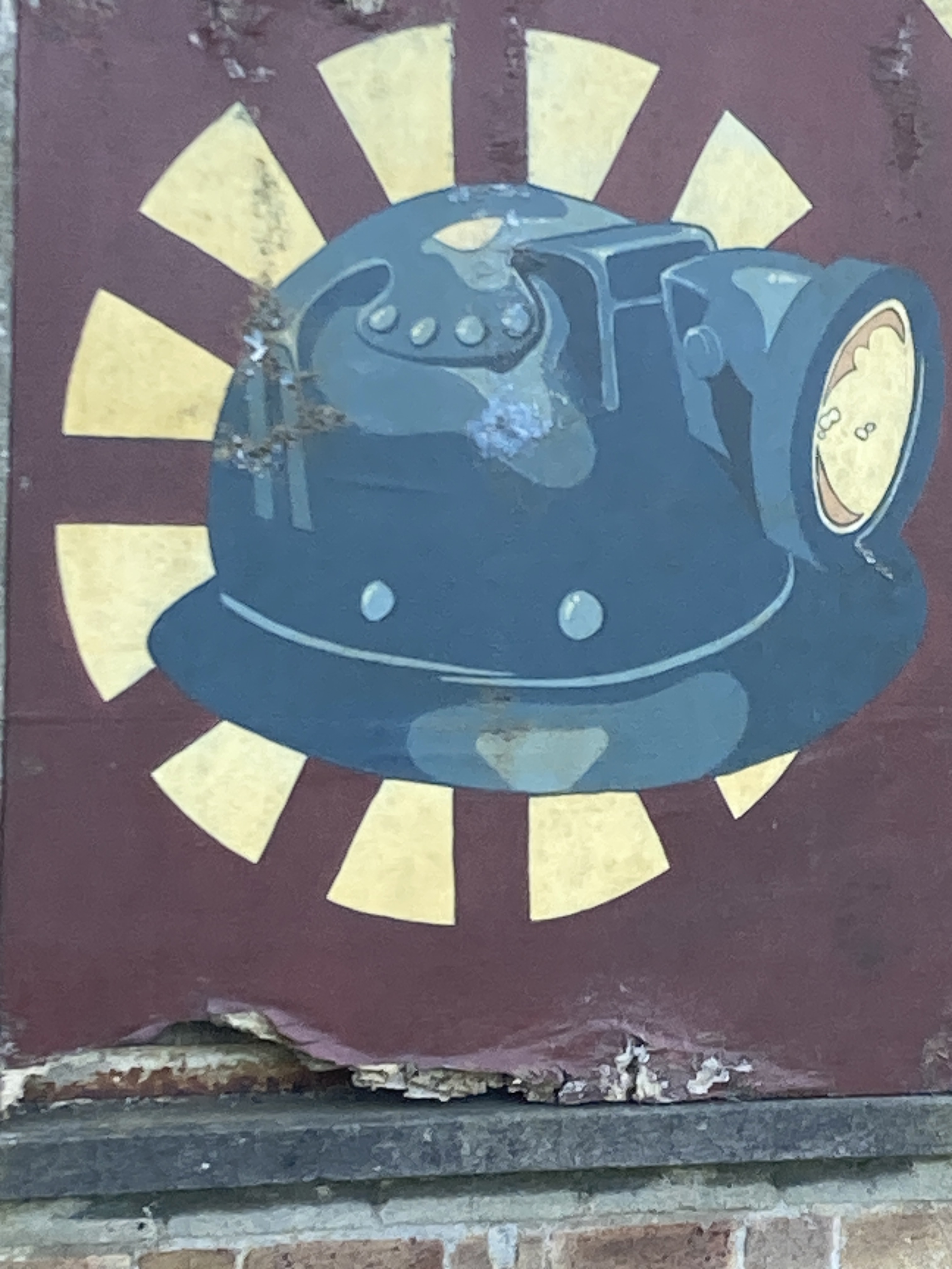 Preston Grange 3 Helmet Mural