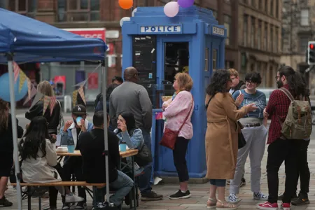 Picture of Old Police Box - Merchant City (Cheese Box)