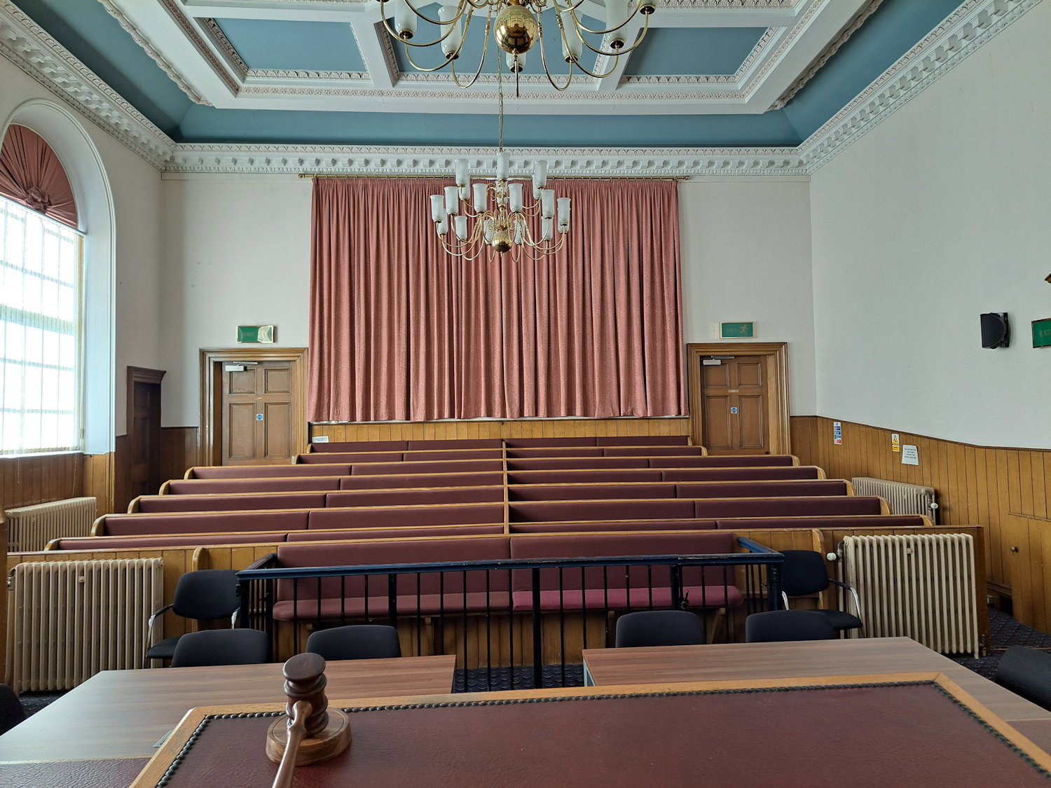 Court Room View Fron Judges Chair