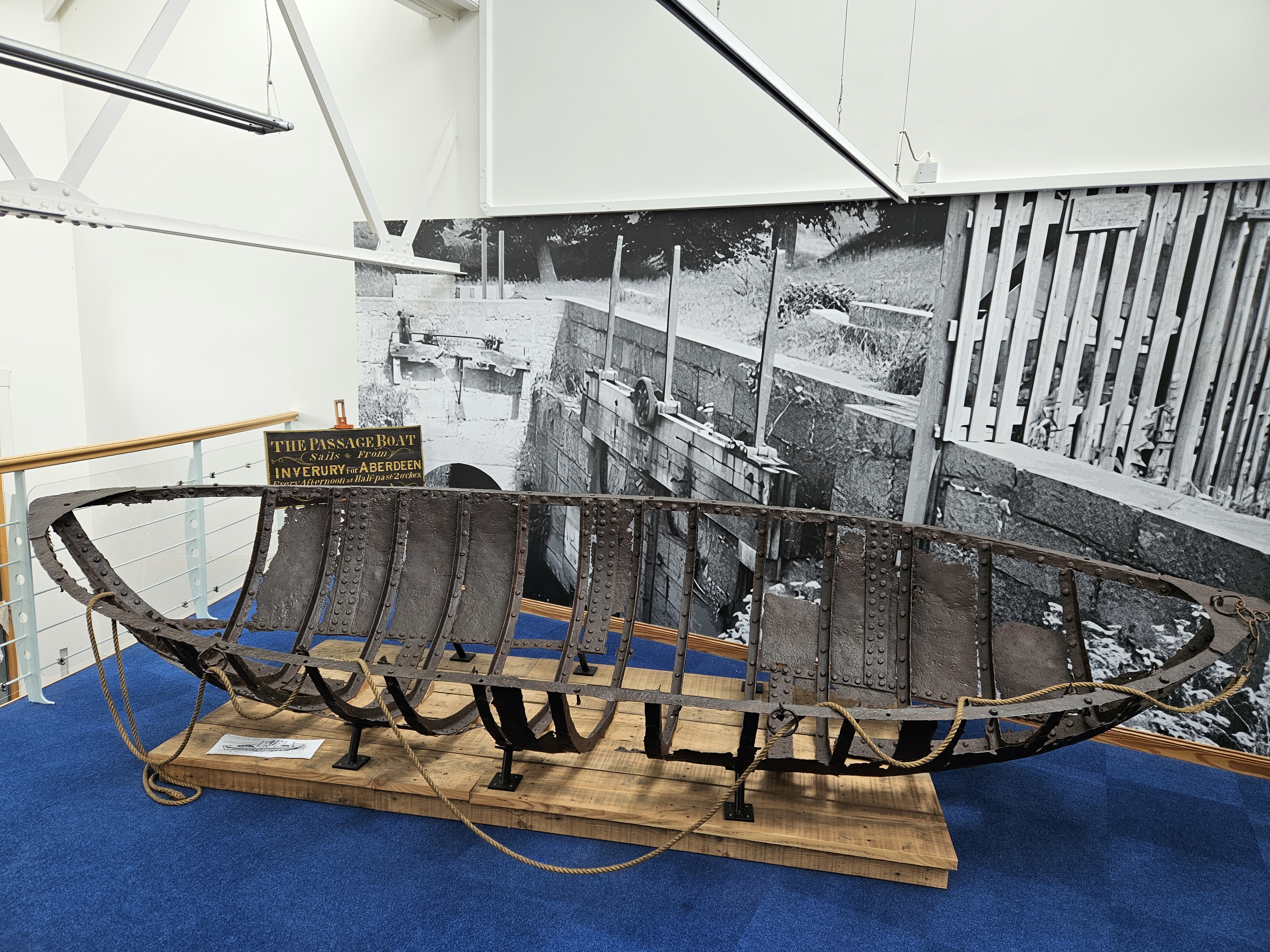 G Garioch Heritage Centre Boat