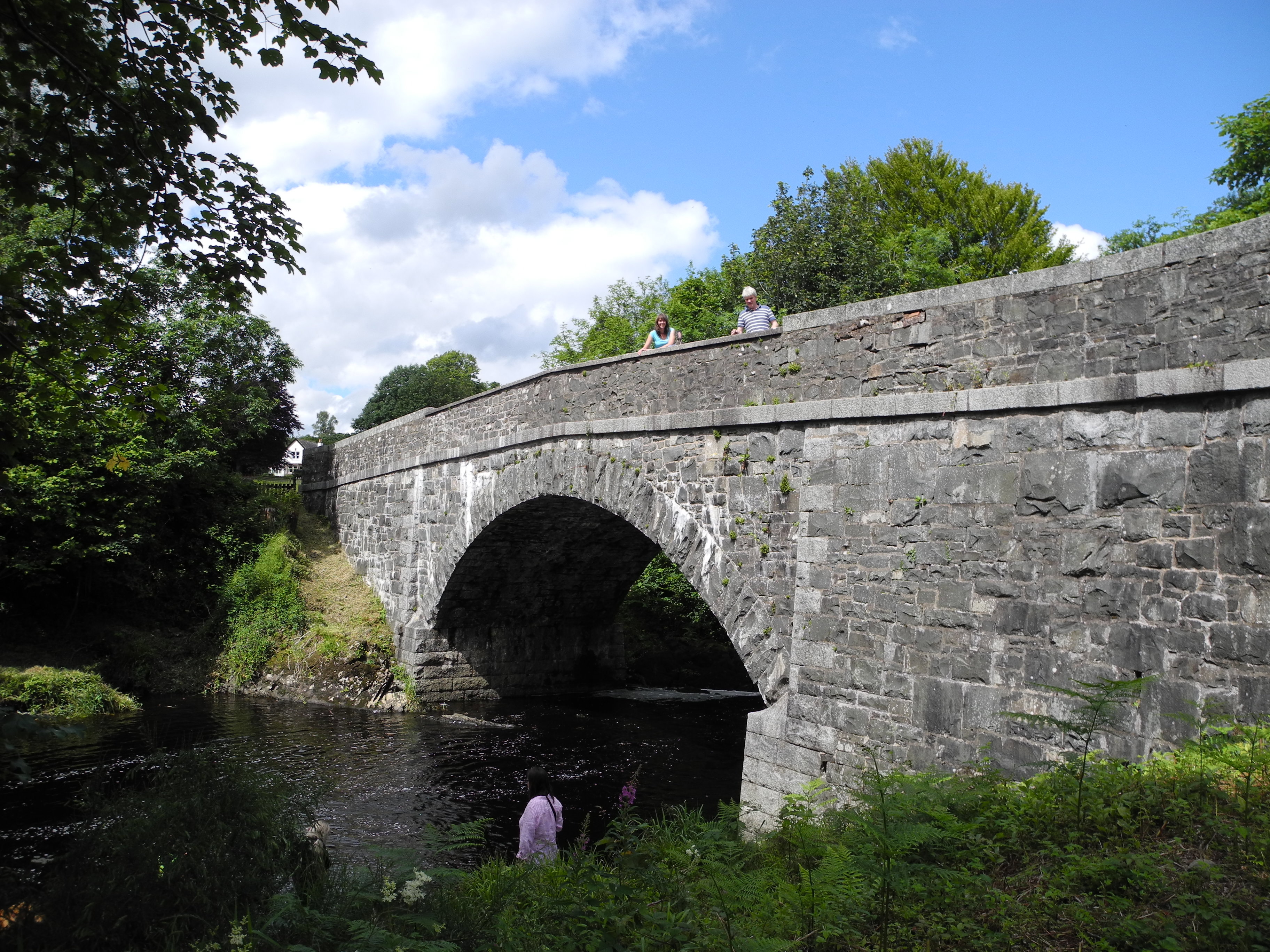 250716 Maxwell At Glenlair Trust Glenlair Bridge Over The River Urr 1