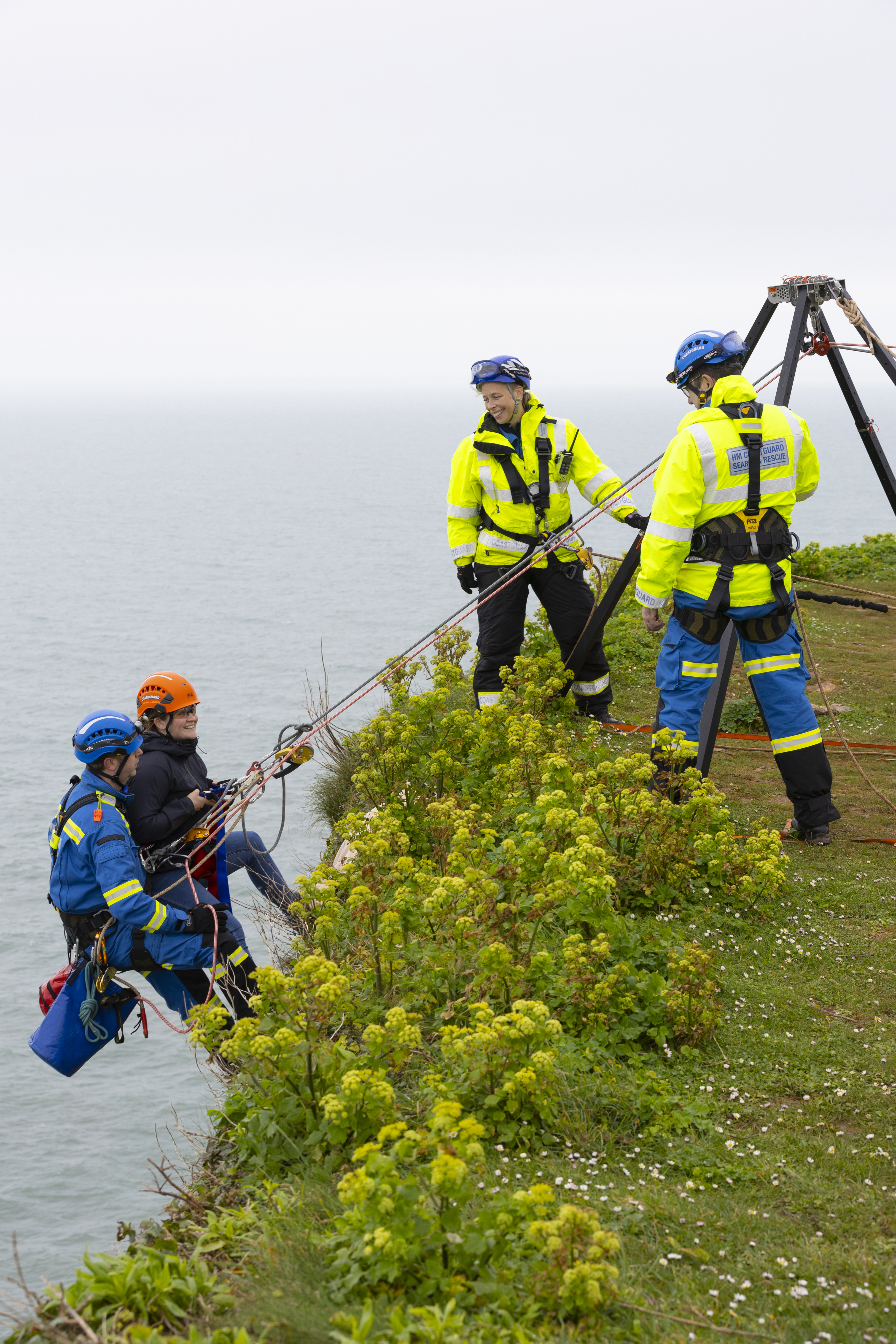 Cliff Rescue At Berry Head