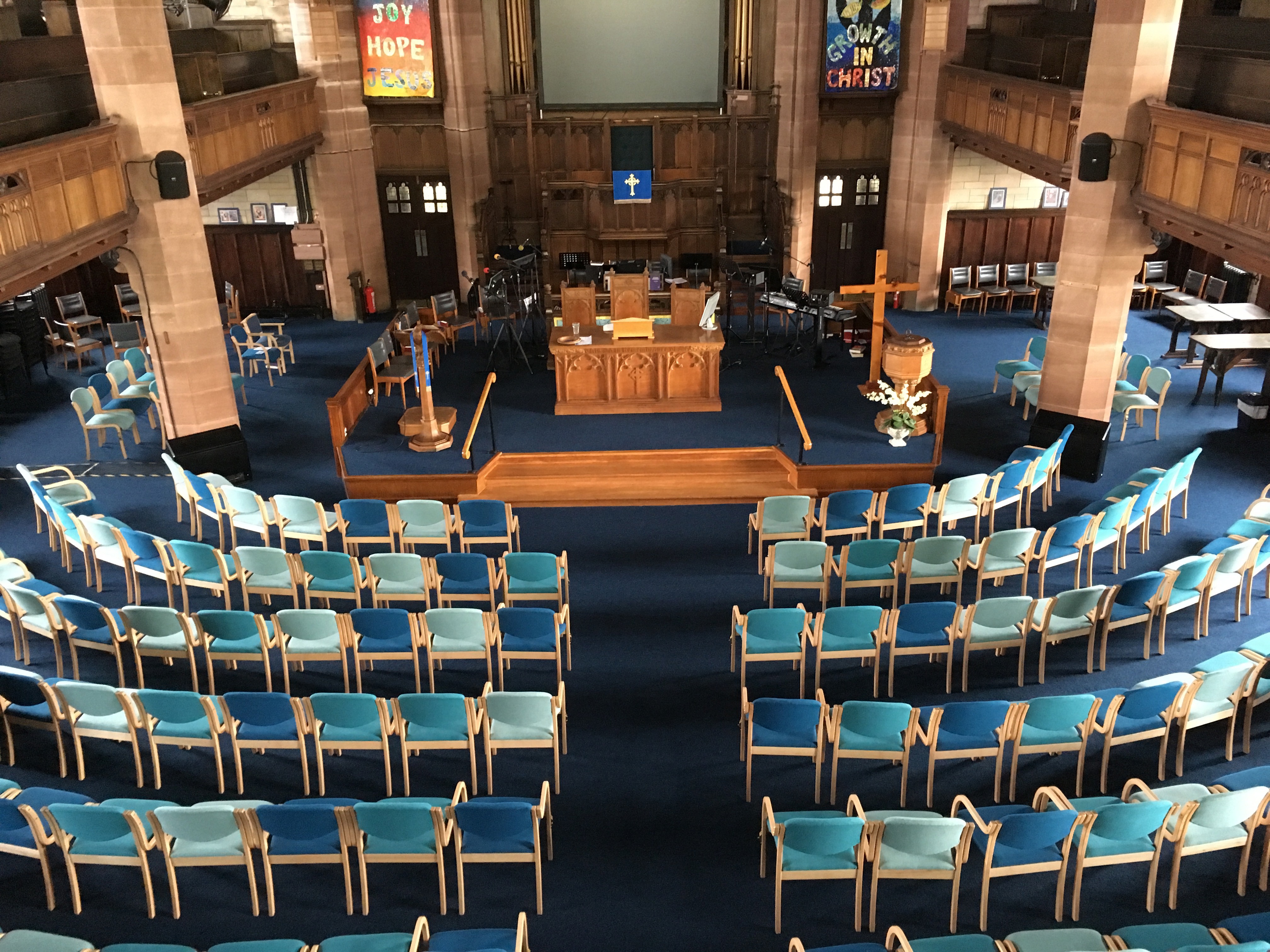 Stonelaw Church Interior 2020