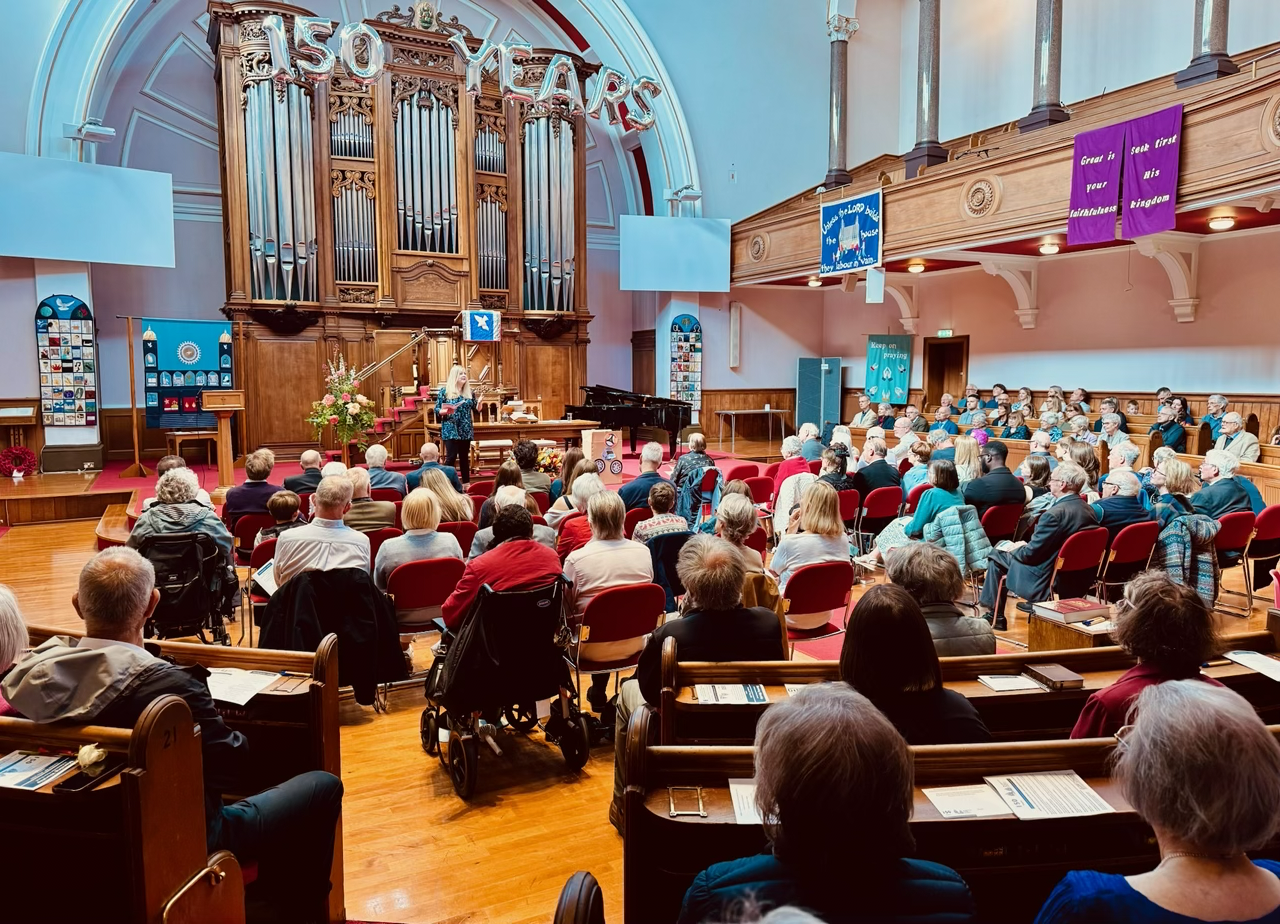 Palmerston Place Church Interior Congregation