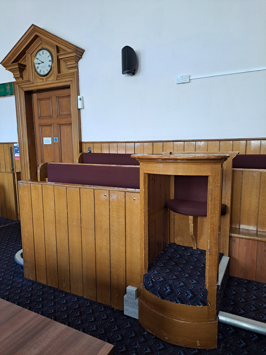 Court Room Witness Stand